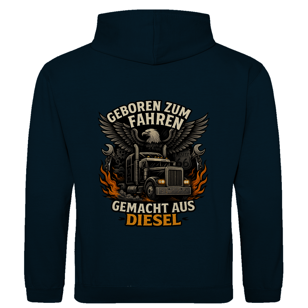 Geboren zum Fahren Hoodie Hoodie