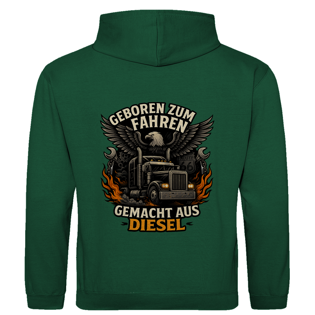 Geboren zum Fahren Hoodie Hoodie