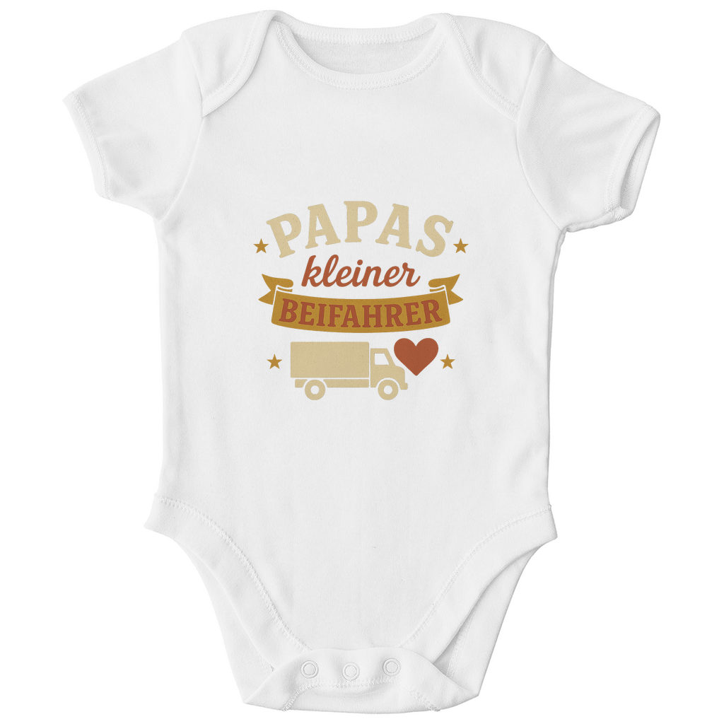 Papas kleiner Beifahrer Kinder Bio Body