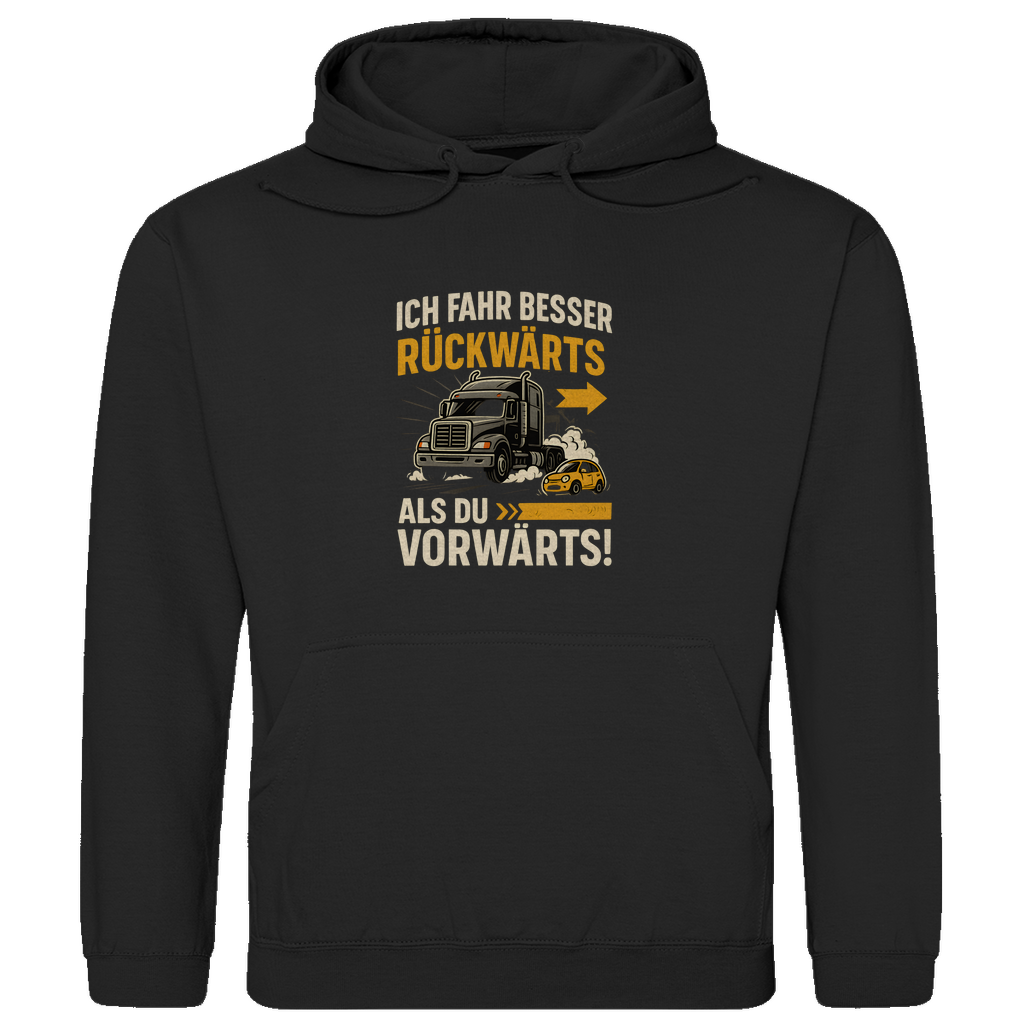 Ich fahr besser rückwärts Hoodie