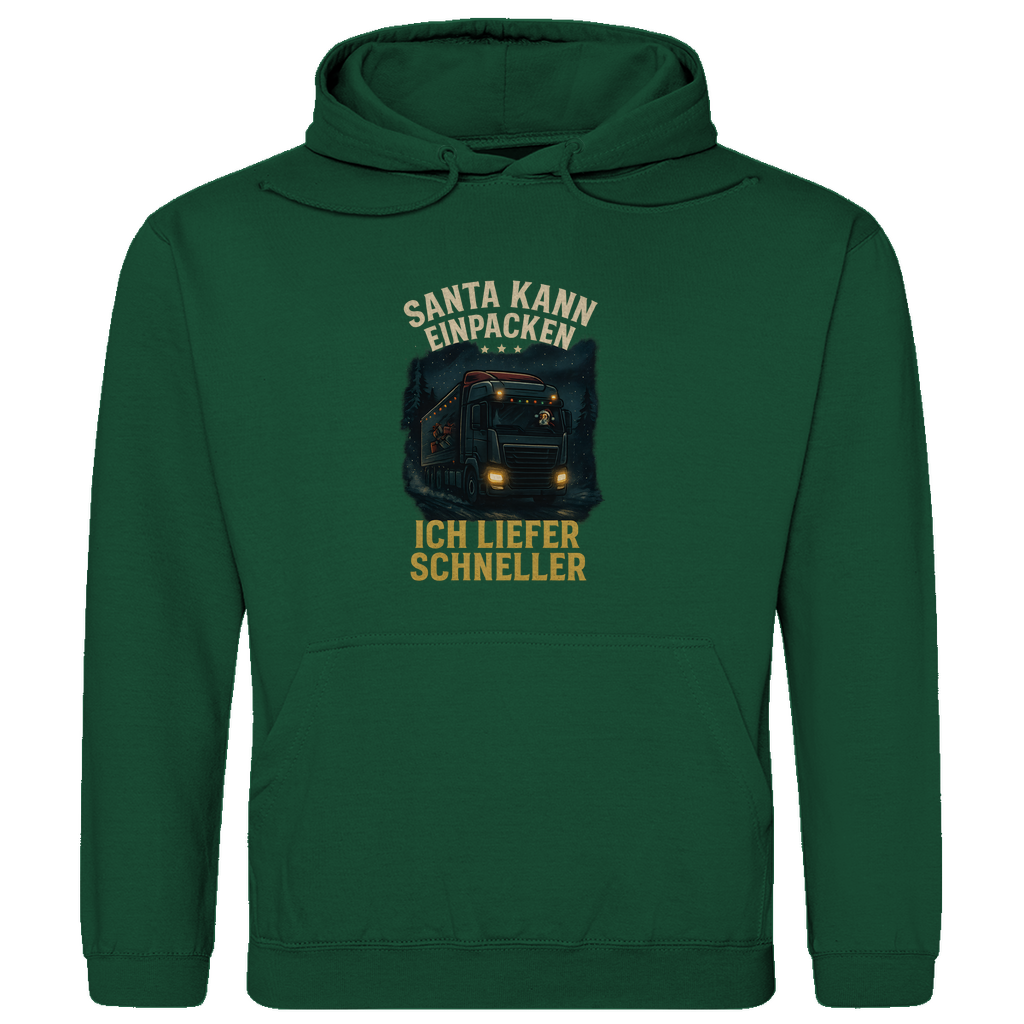Santa kann einpacken Hoodie