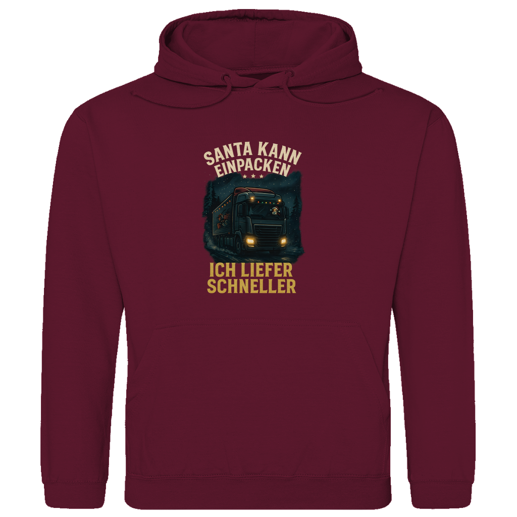 Santa kann einpacken Hoodie