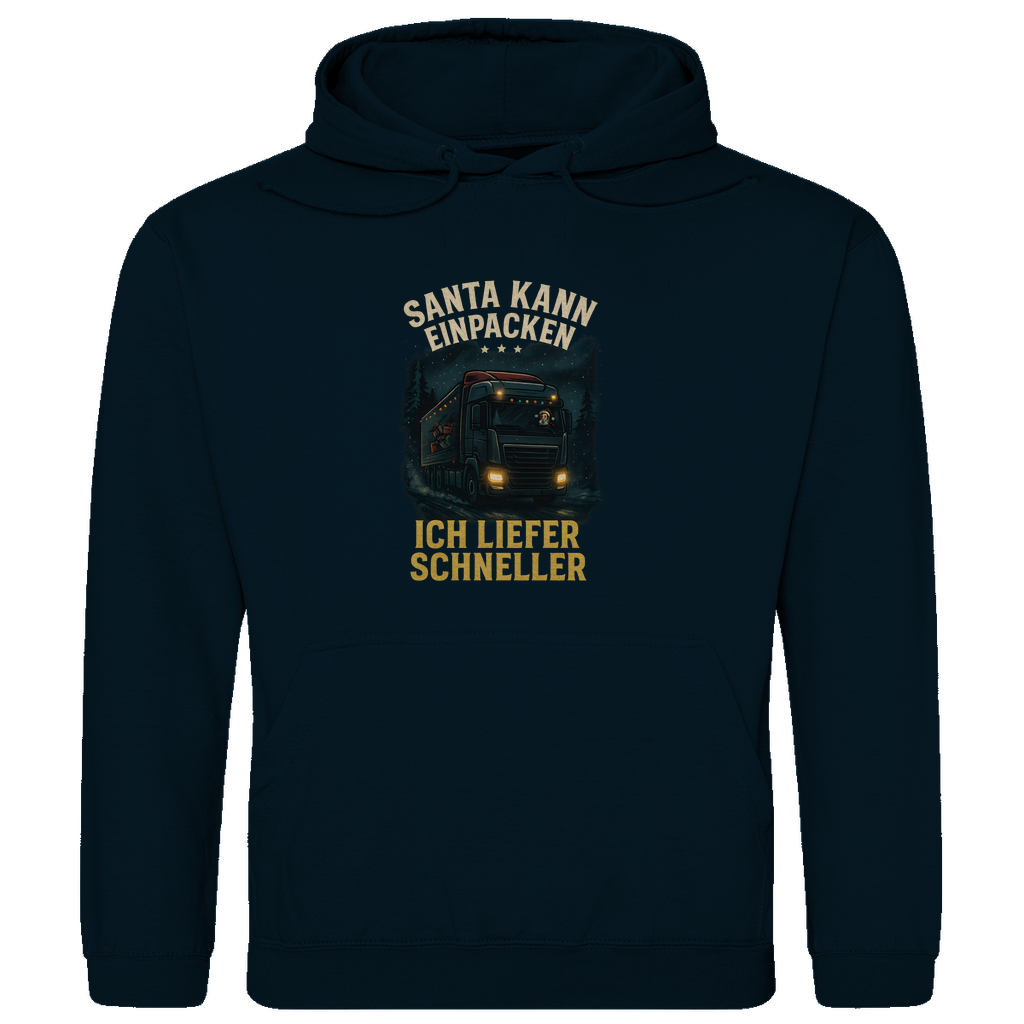 Santa kann einpacken Hoodie