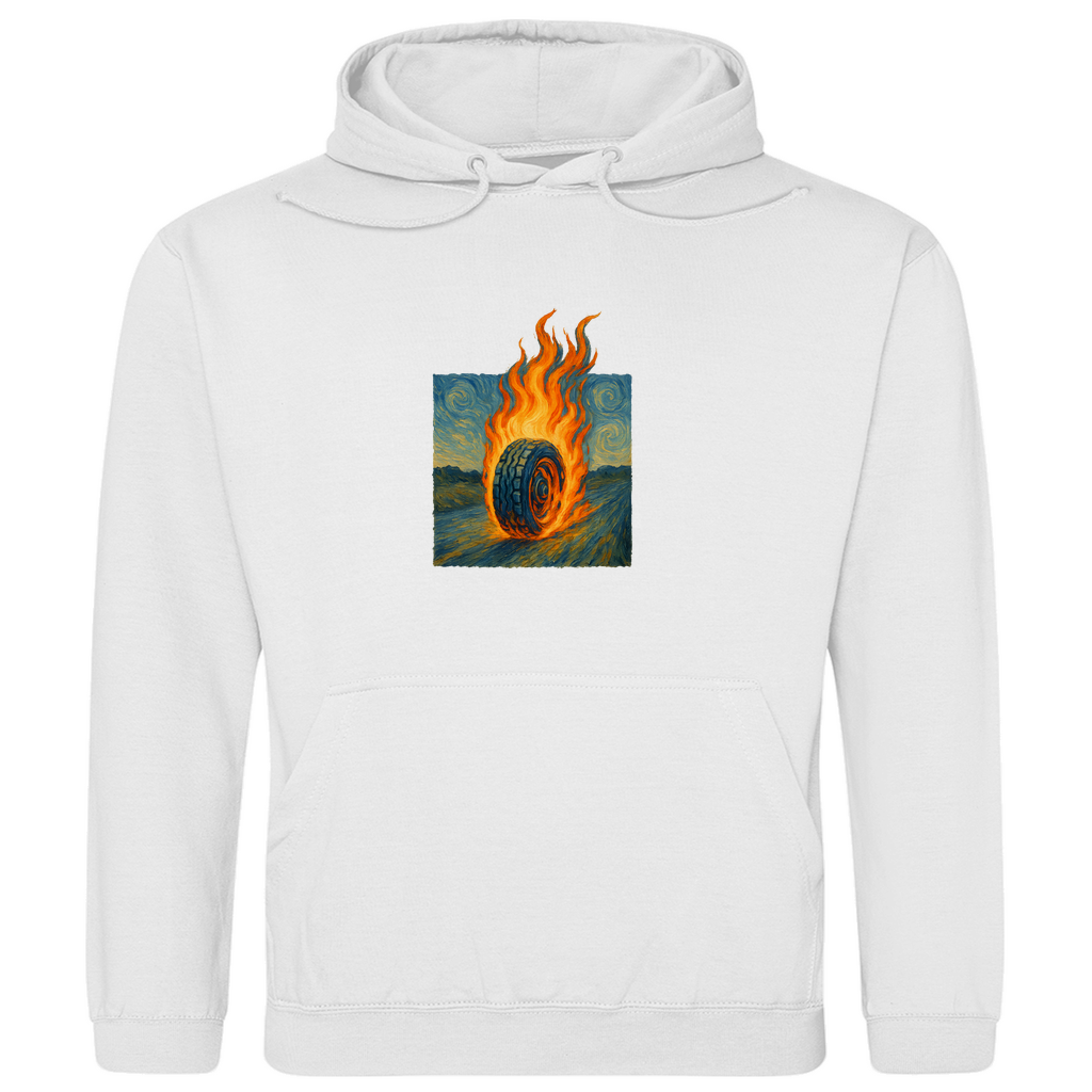 Burning wheel Hoodie