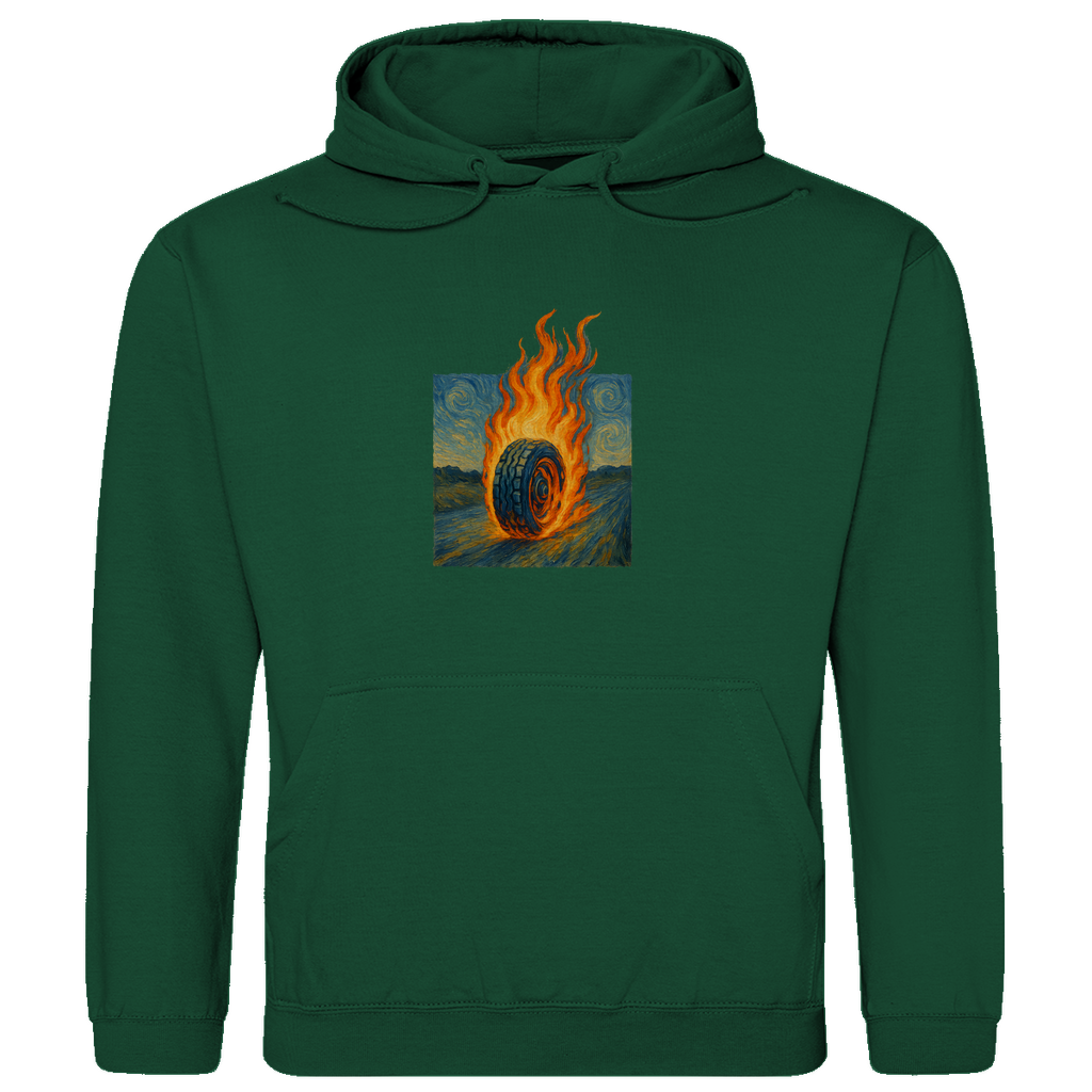 Burning wheel Hoodie