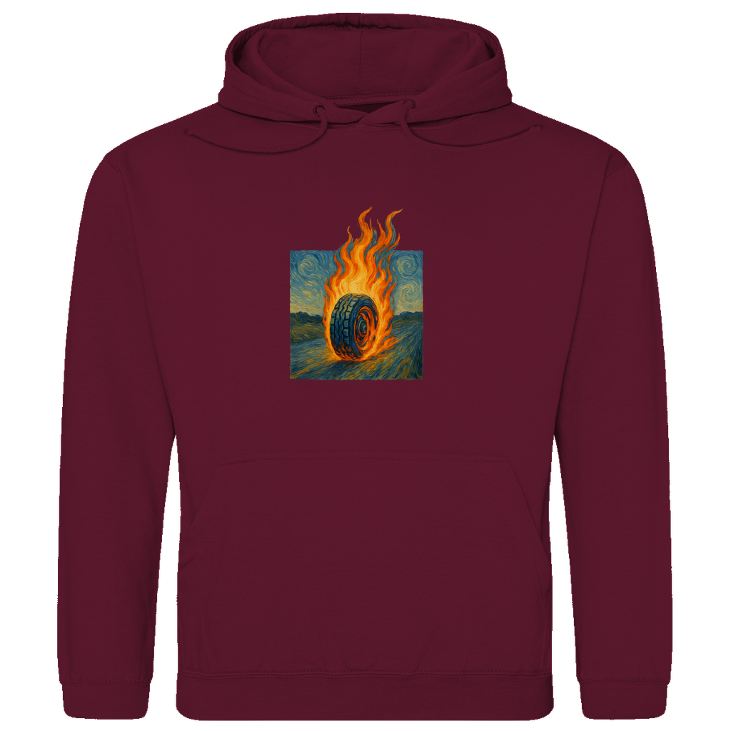 Burning wheel Hoodie