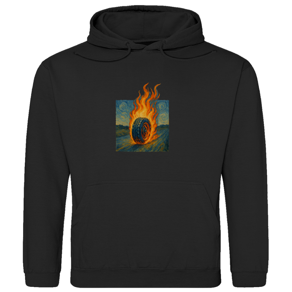 Burning wheel Hoodie