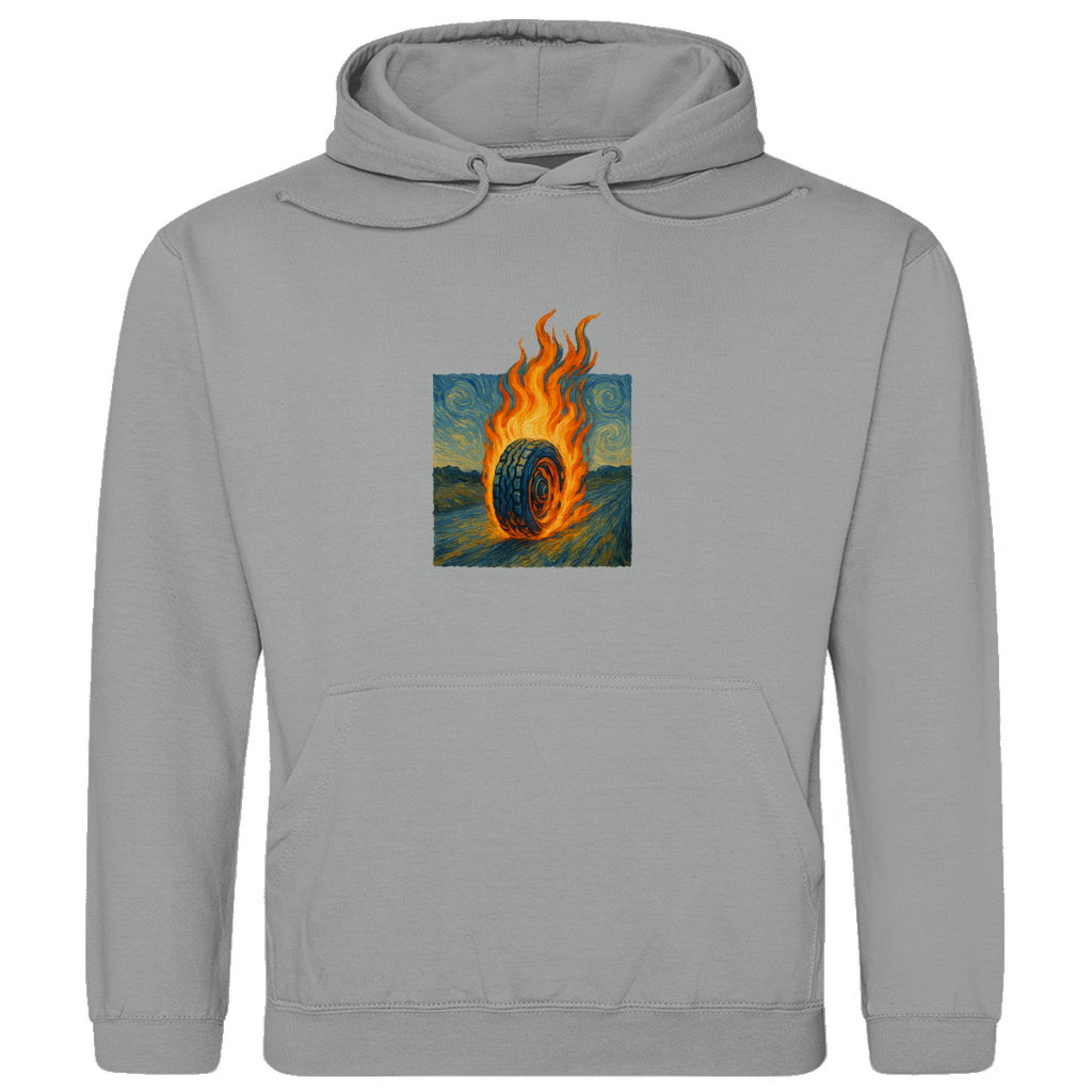 Burning wheel Hoodie