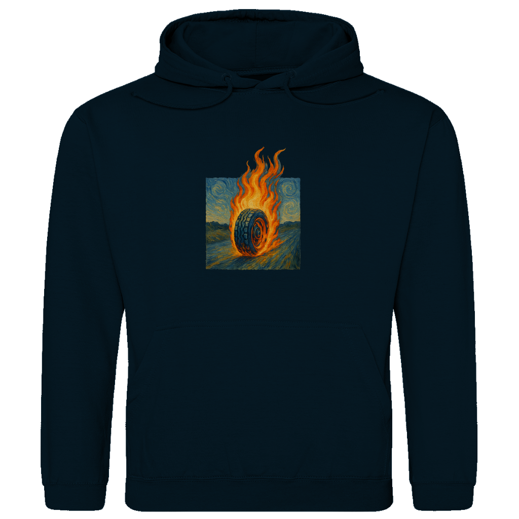 Burning wheel Hoodie