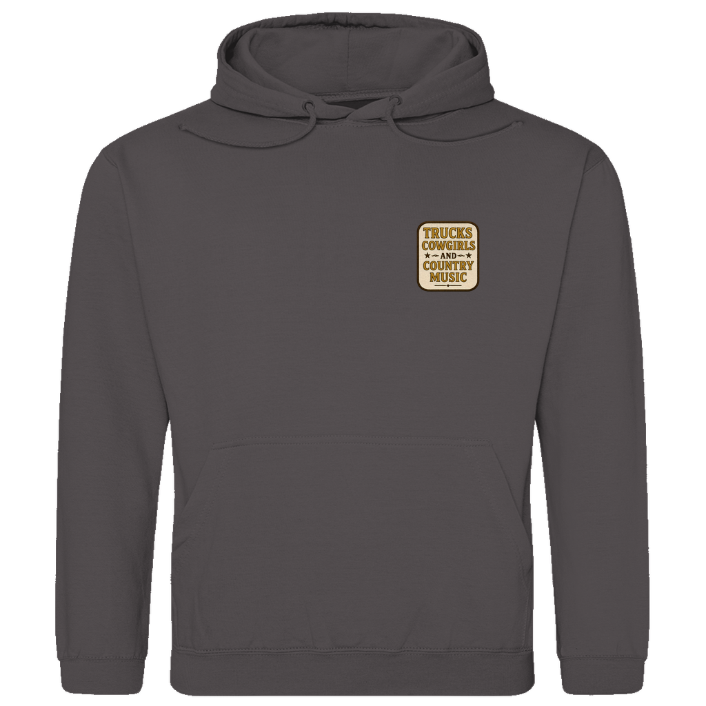Trucks, Country Music & Cowgirls Hoodie