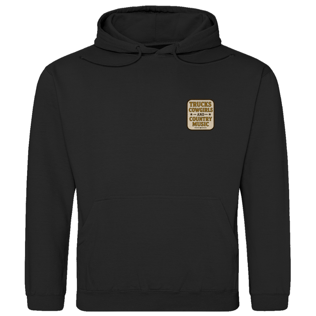 Trucks, Country Music & Cowgirls Hoodie