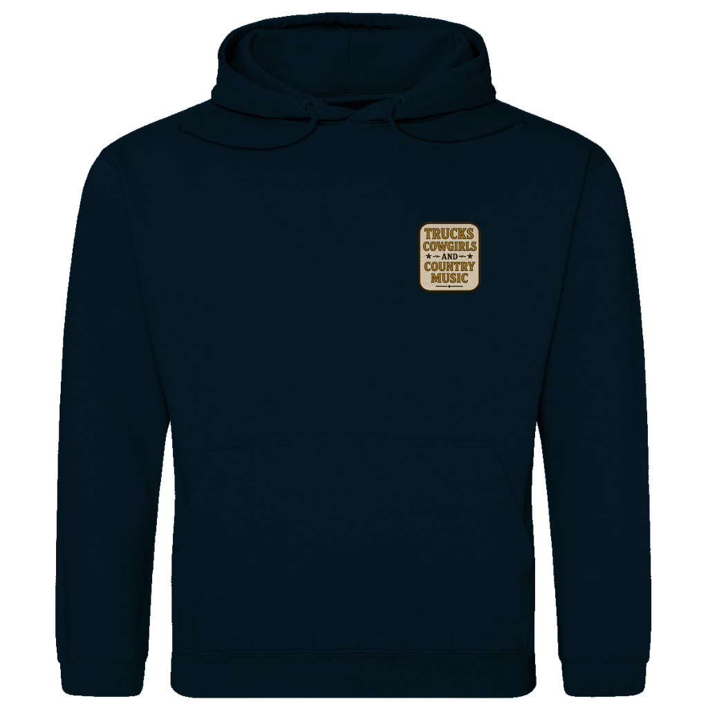 Trucks, Country Music & Cowgirls Hoodie