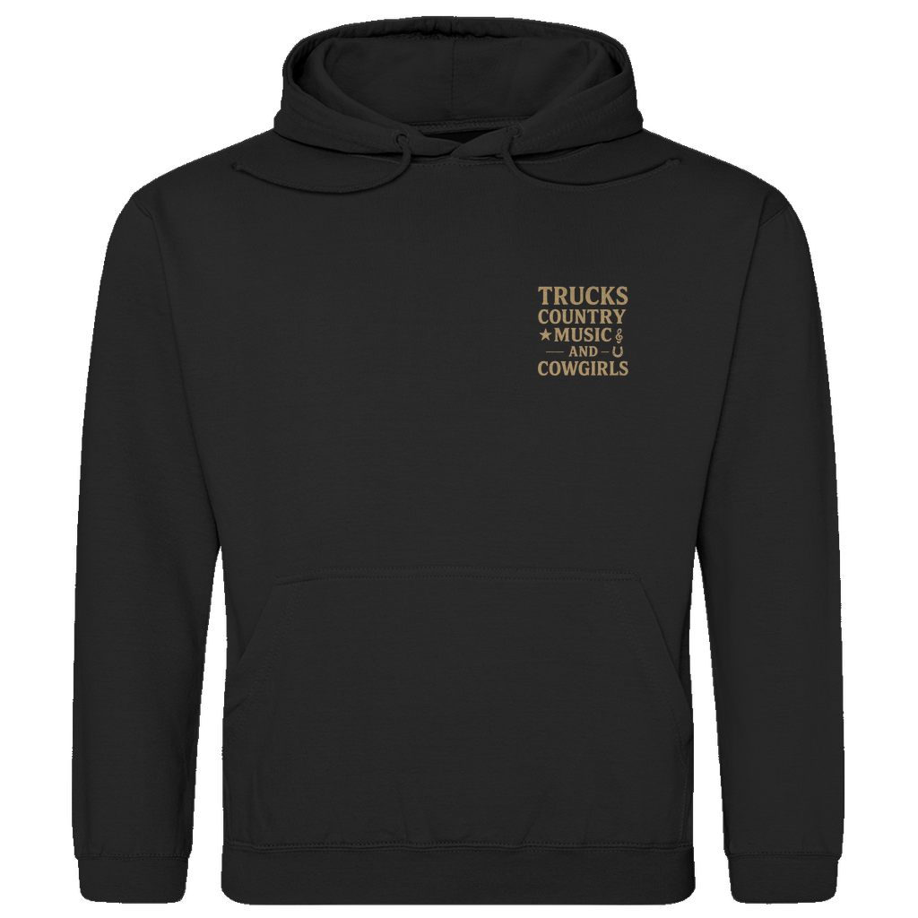 Trucks, Country Music & Cowgirls Hoodie 2