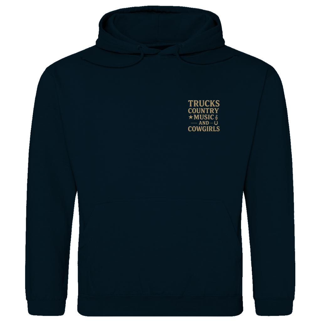 Trucks, Country Music & Cowgirls Hoodie 2