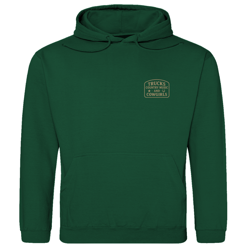 Trucks, Country Music & Cowgirls Hoodie 3