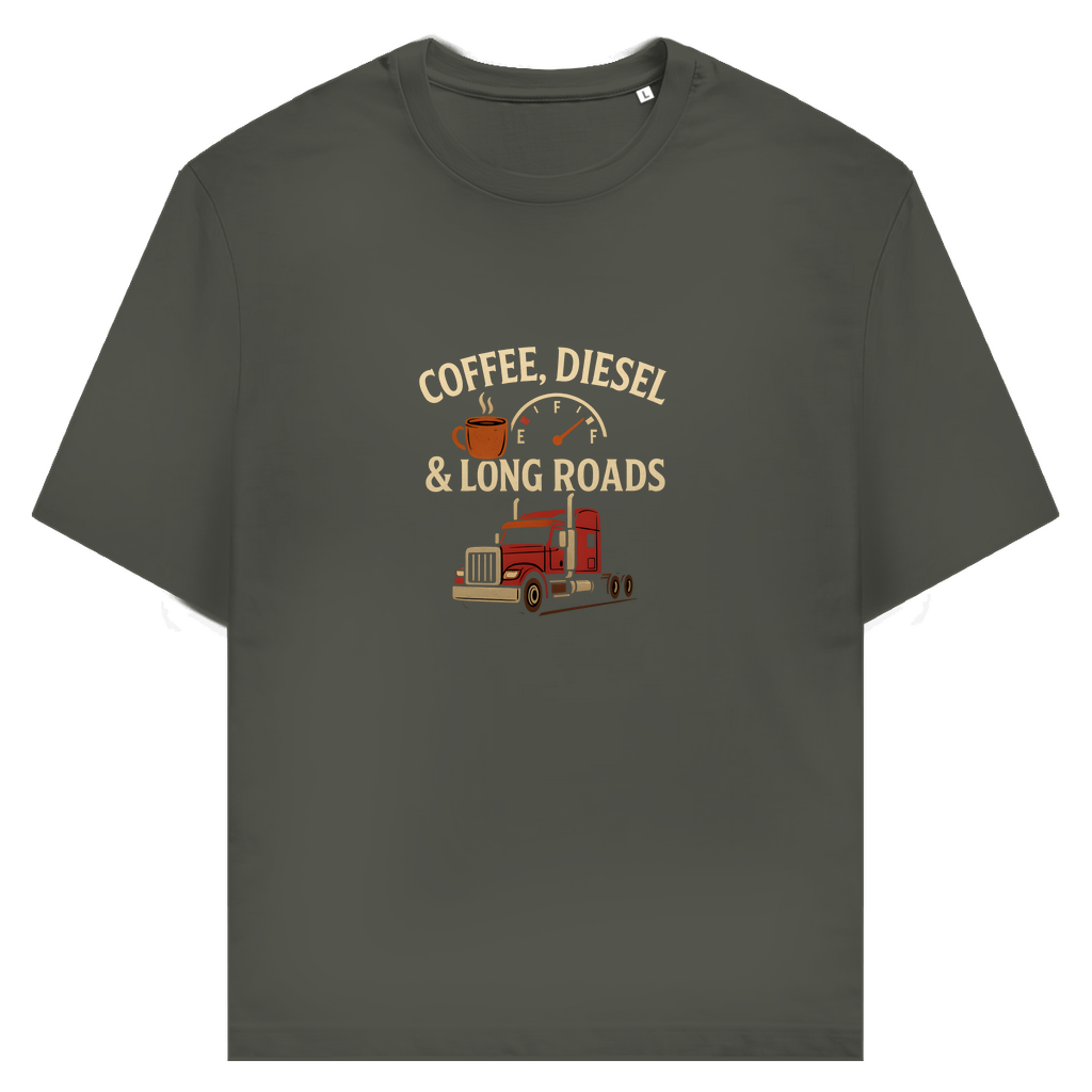 Coffee, Diesel & Long Roads T-Shirt