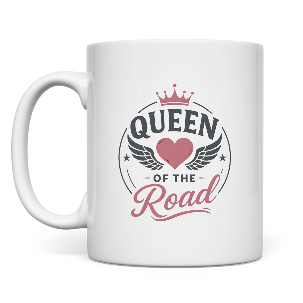 Queen of the Road Tasse