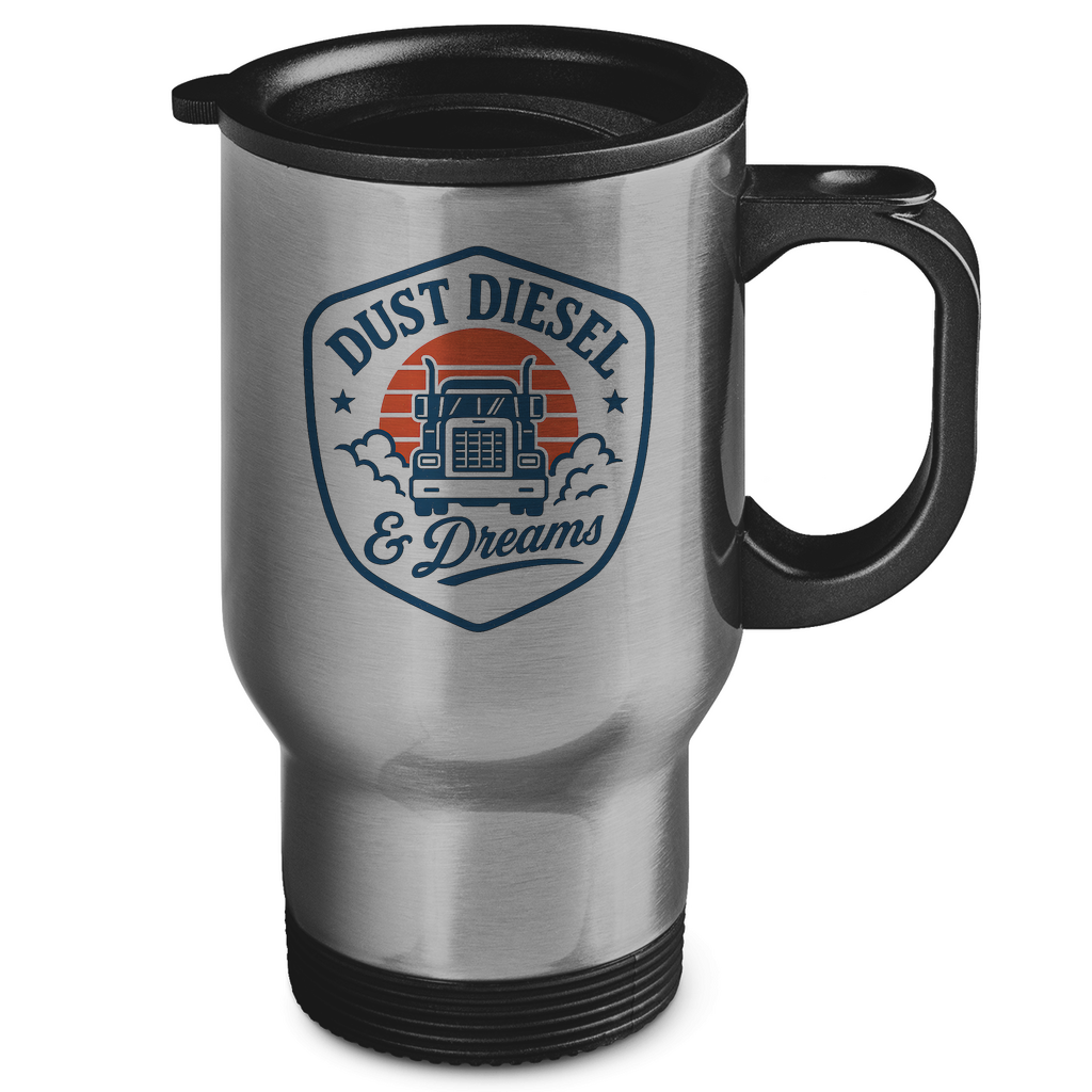 Dust, Diesel & Dreams Thermobecher