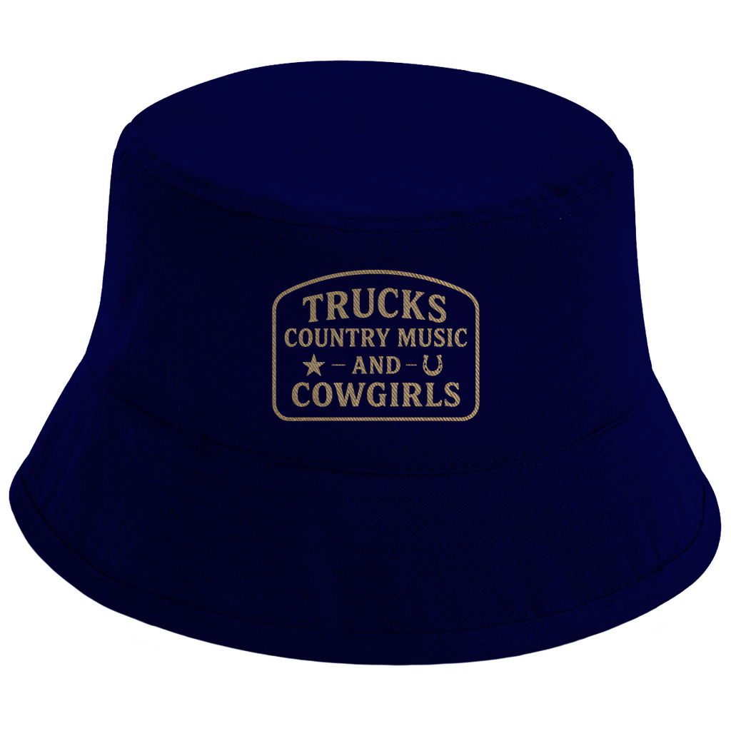 Trucks, Country Music & Cowgirls Bucket Hat 2