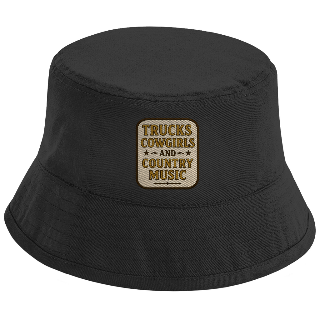 Trucks, Cowgirls & Country Music Bucket Hat