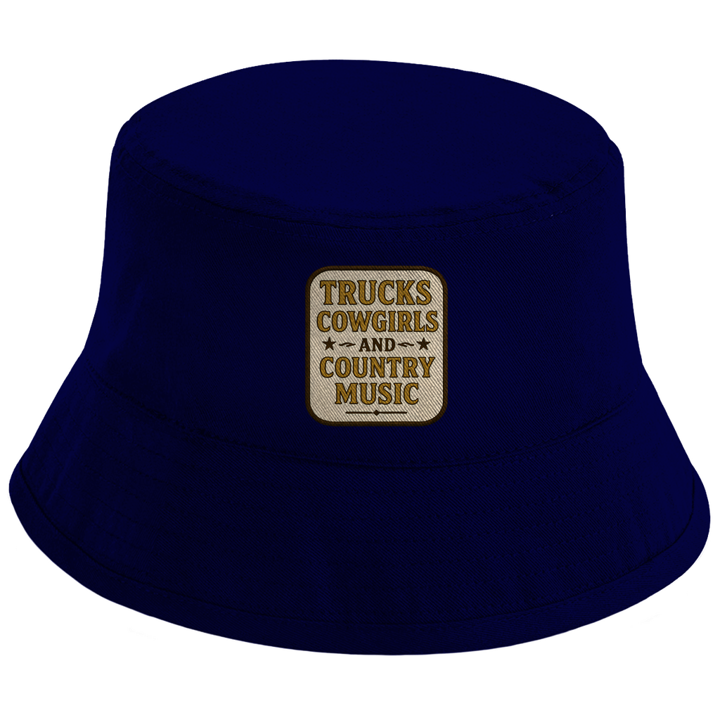 Trucks, Cowgirls & Country Music Bucket Hat