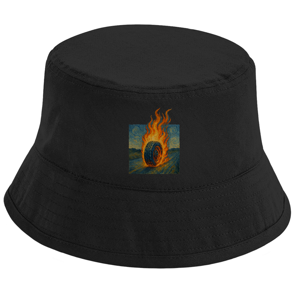 Burning Wheel Bucket Hat