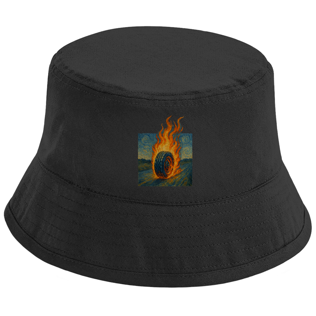 Burning Wheel Bucket Hat