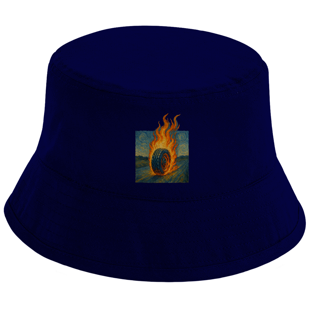 Burning Wheel Bucket Hat