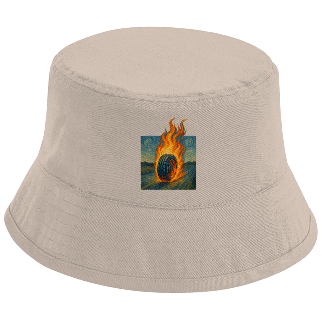 Burning Wheel Bucket Hat