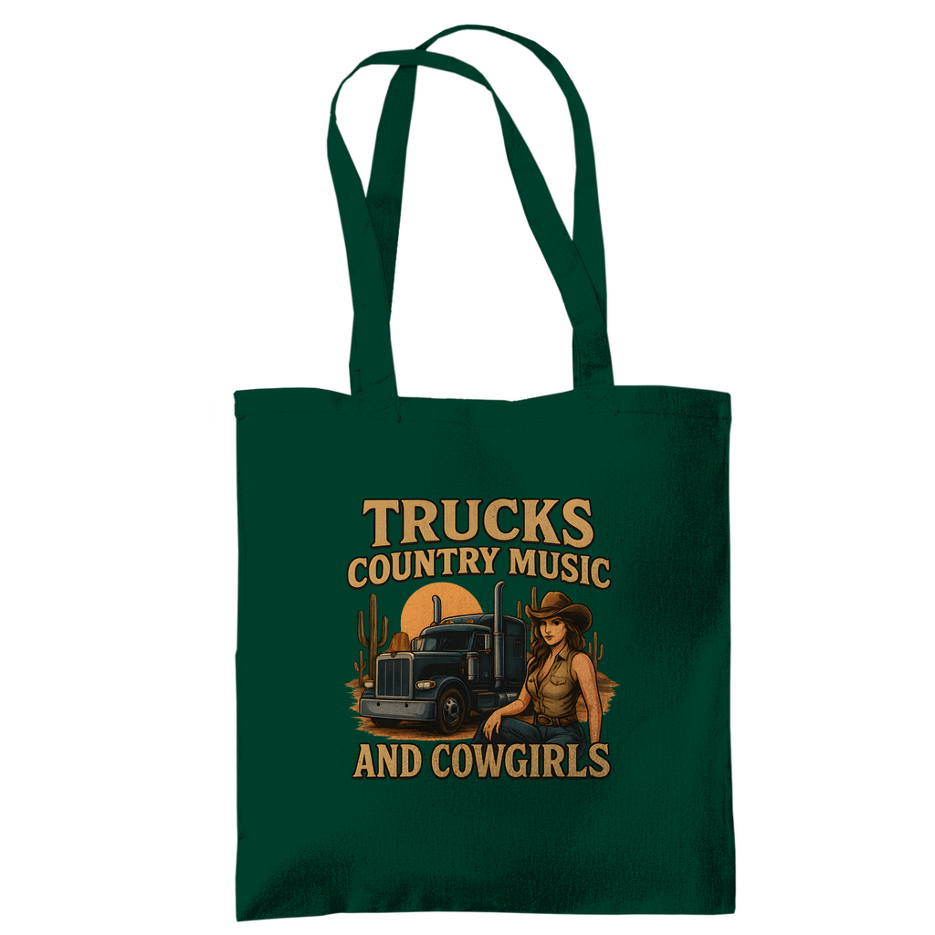 Trucks, Country Music & Cowgirls Tragetasche 2
