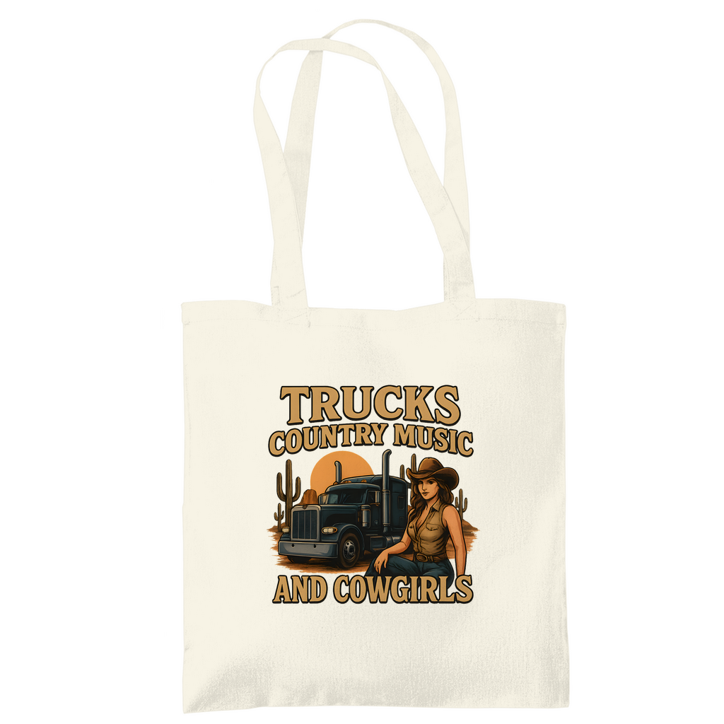 Trucks, Country Music & Cowgirls Tragetasche 2