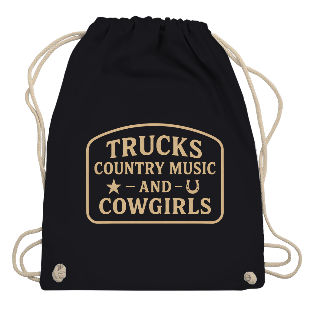 Trucks, Country Music & Cowgirls Turnbeutel