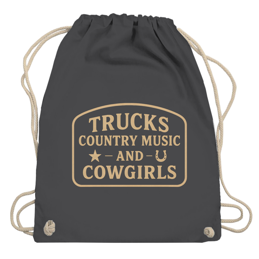 Trucks, Country Music & Cowgirls Turnbeutel