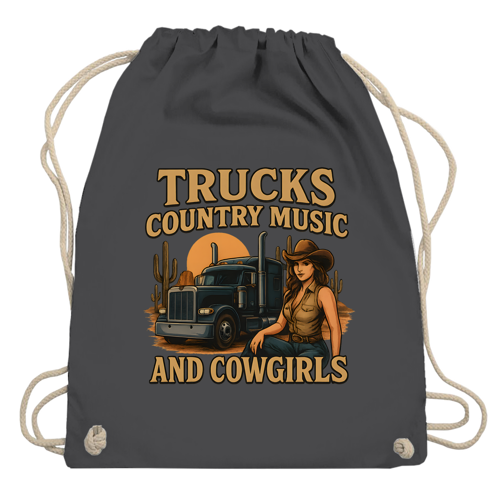 Trucks, Country Music & Cowgirls Turnbeutel 4