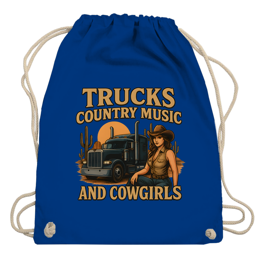 Trucks, Country Music & Cowgirls Turnbeutel 4