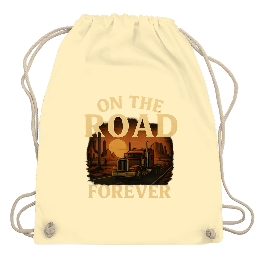 On the Road forever Turnbeutel