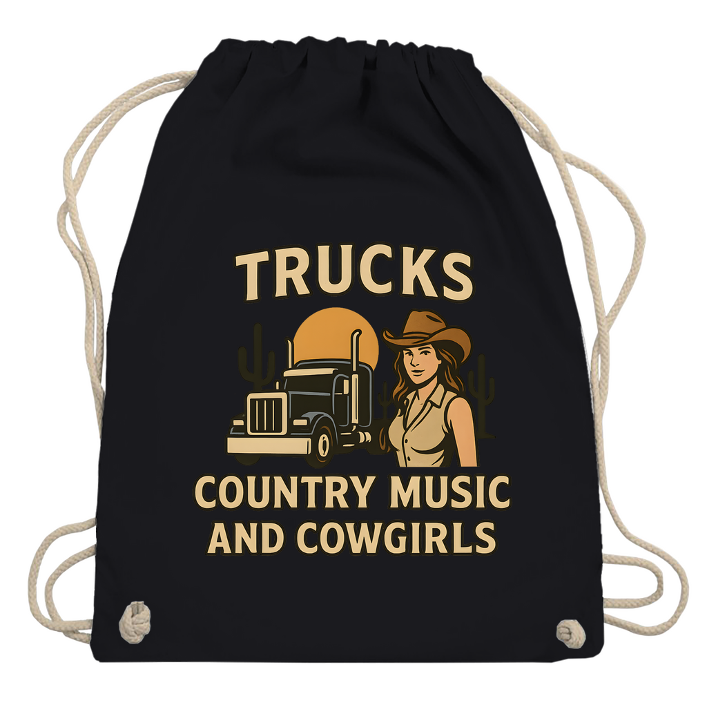 Trucks, Country Music & Cowgirls Turnbeutel 2