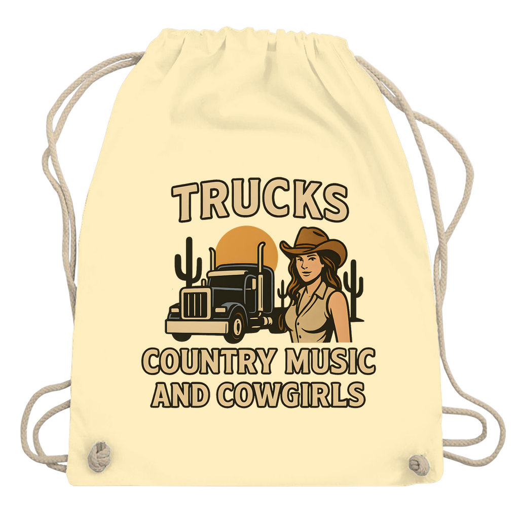 Trucks, Country Music & Cowgirls Turnbeutel 2