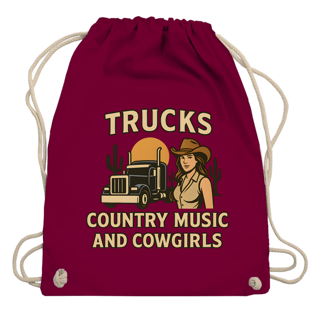 Trucks, Country Music & Cowgirls Turnbeutel 2