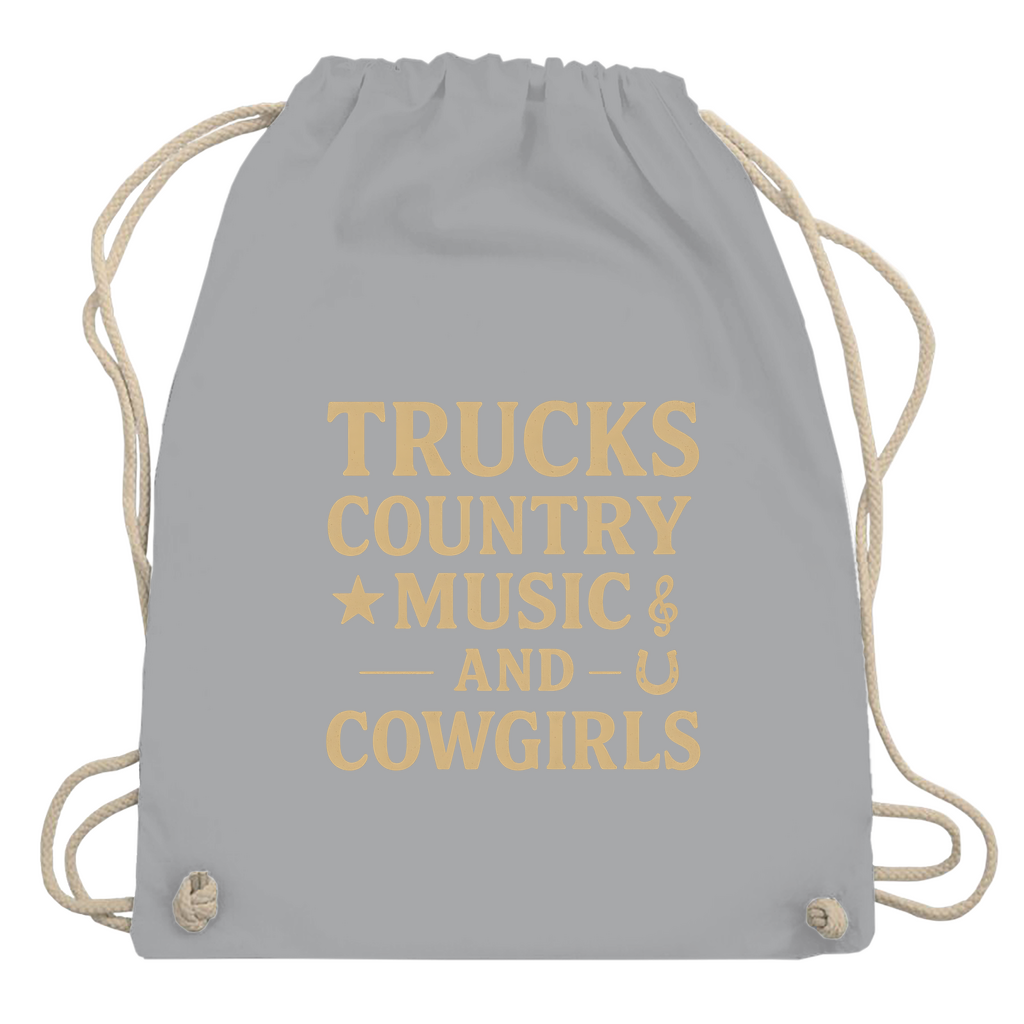 Truck, Country Music & Cowgirls Turnbeutel 3