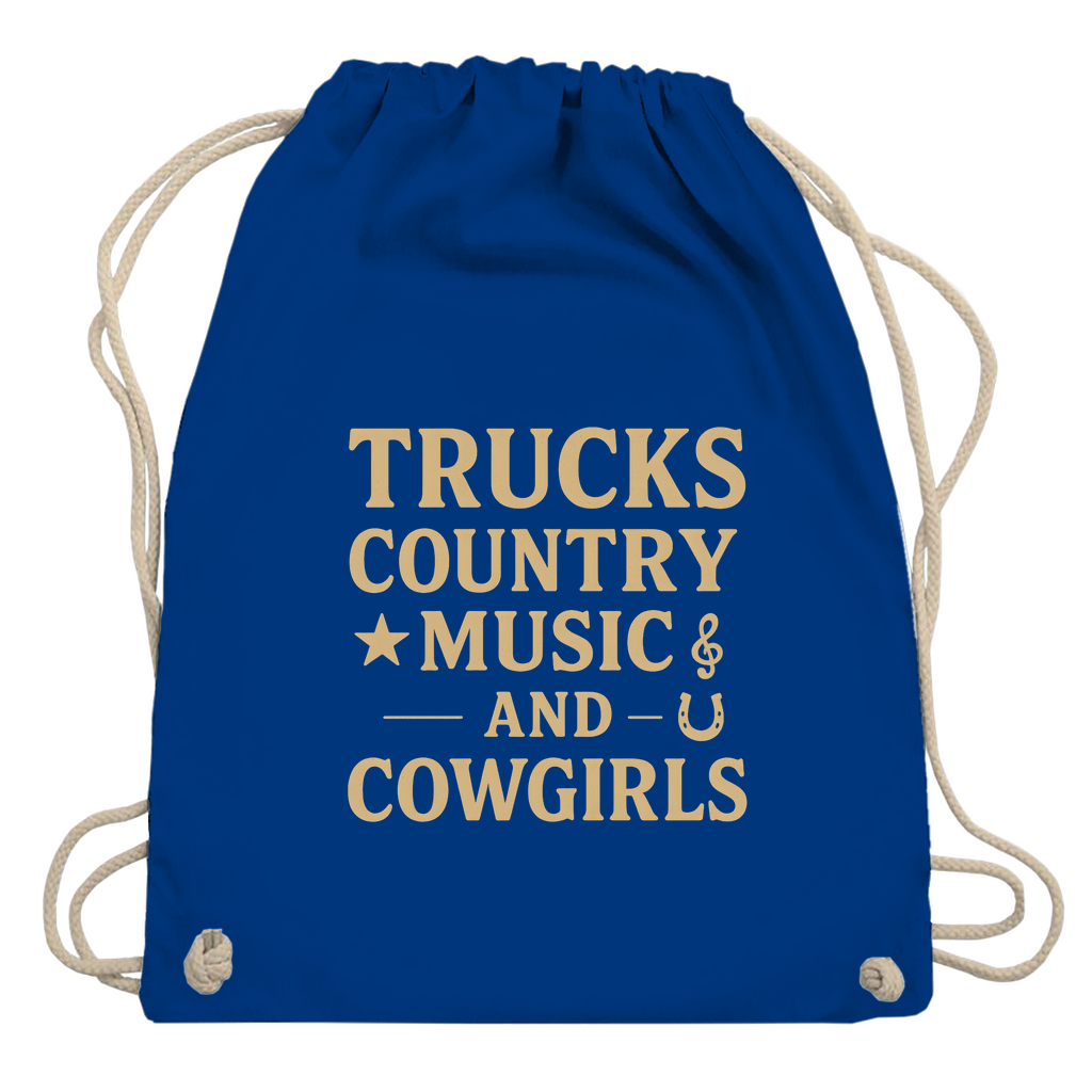 Truck, Country Music & Cowgirls Turnbeutel 3