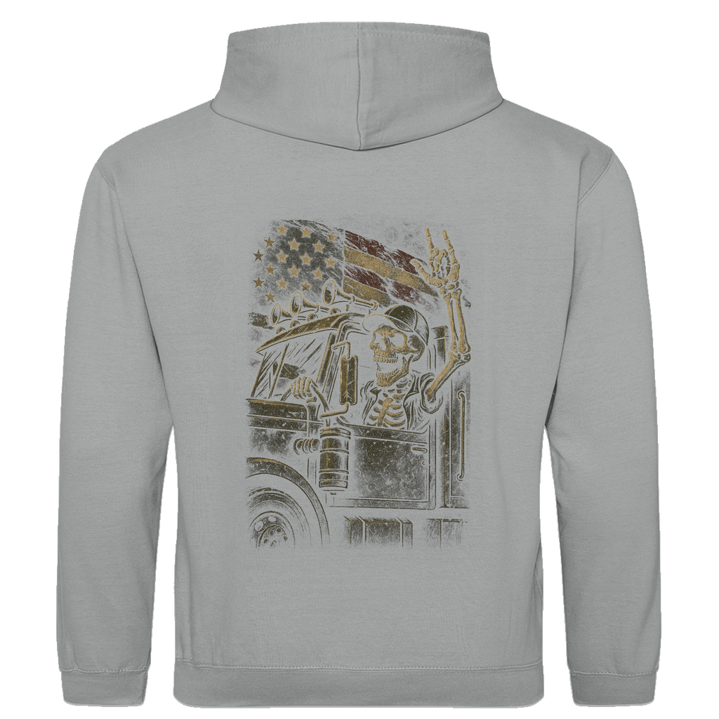 Skelett-Motiv Hoodie