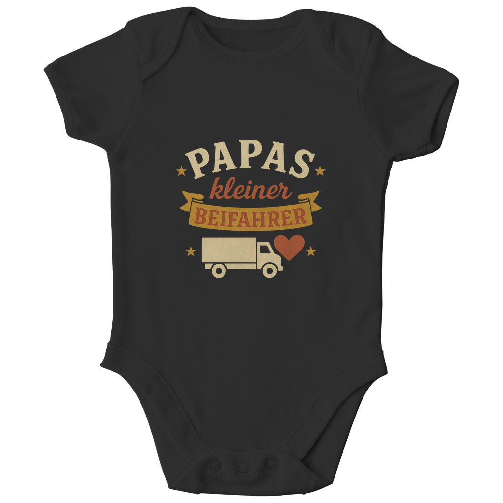 Papas kleiner Beifahrer Kinder Bio Body