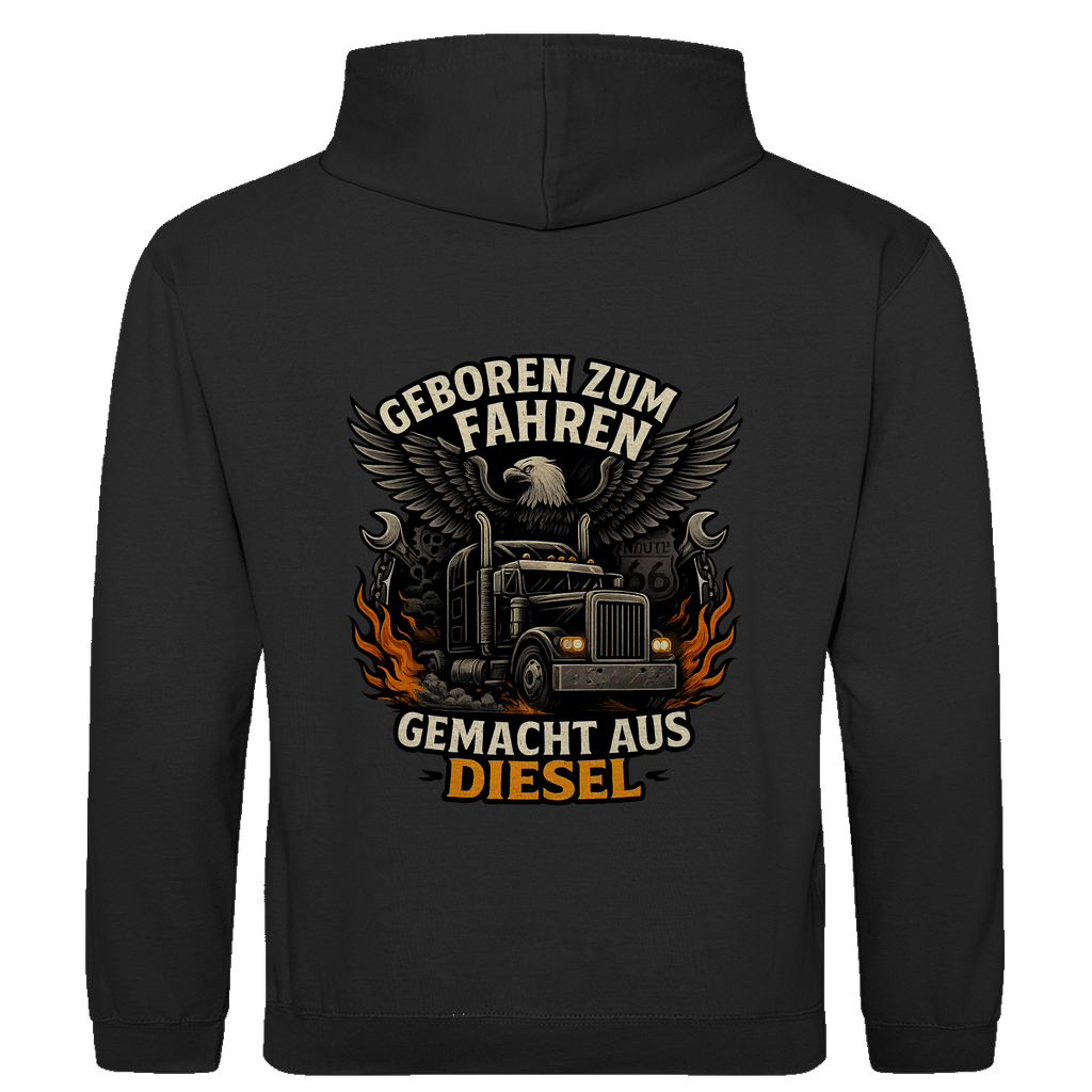 Geboren zum Fahren Hoodie Hoodie