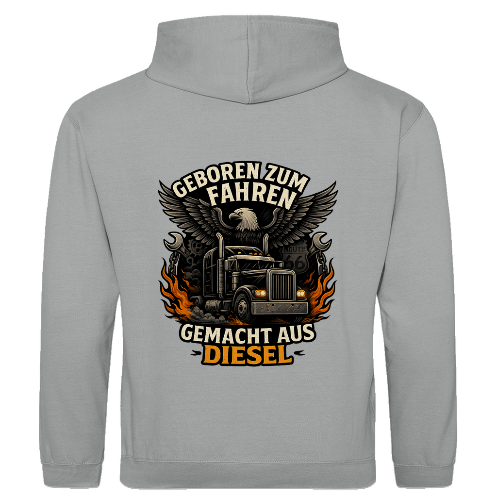 Geboren zum Fahren Hoodie Hoodie