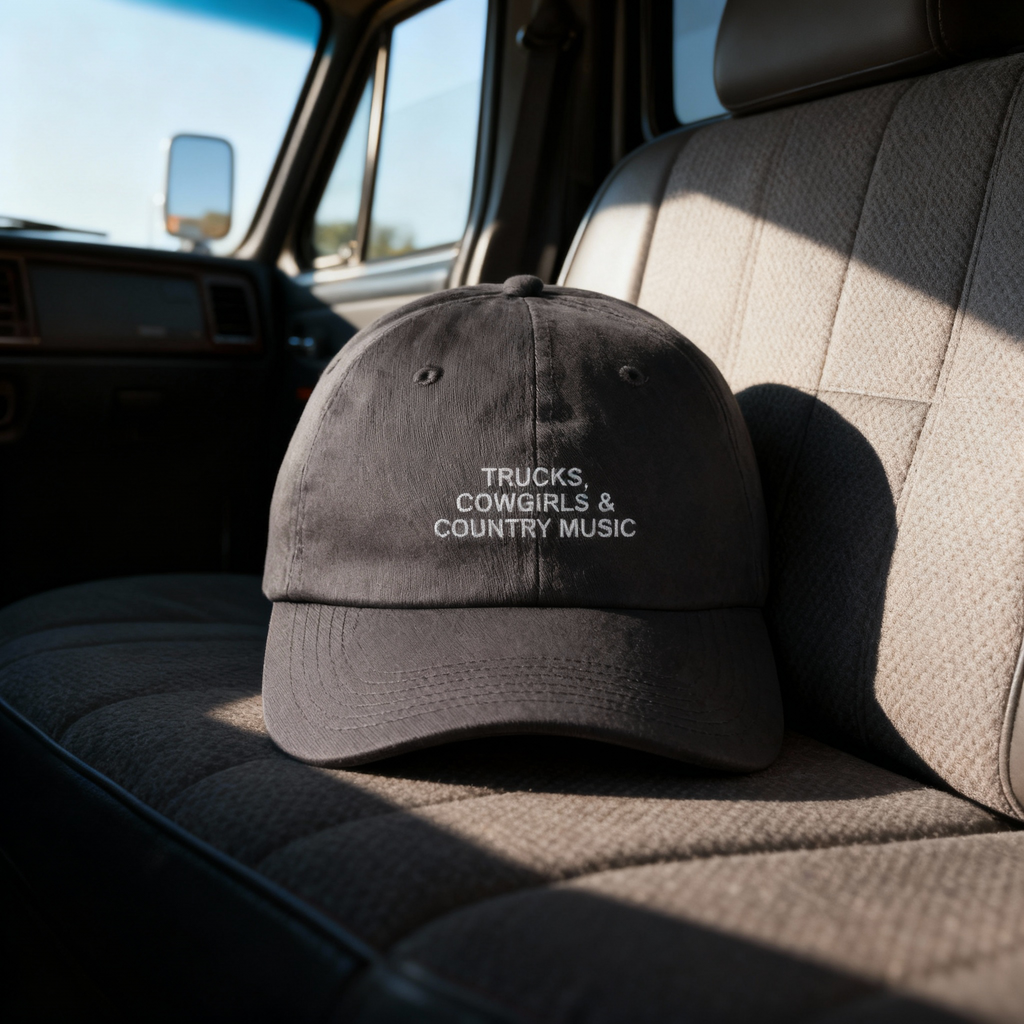 Trucks, Cowgirls & Country Music Vintage Cap